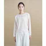 レースドッキングブラウス | cloenc | 詳細画像3