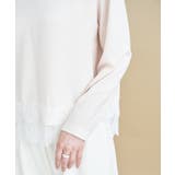 レースドッキングブラウス | cloenc | 詳細画像7