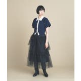 【手洗い可】バイカラーポロニット | cloenc | 詳細画像2