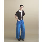 【手洗い可】バイカラーポロニット | cloenc | 詳細画像16