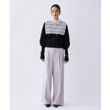 【防花粉／オケージョン／セットアップ】イージータックワイドパンツ | cloenc | 詳細画像10 