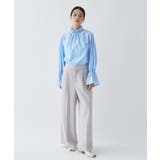 【防花粉／オケージョン／セットアップ】イージータックワイドパンツ | cloenc | 詳細画像12 