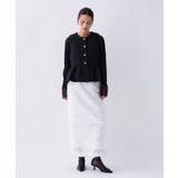 【オケージョン／手洗い可】レースシアーワッシャ―シカットソー | cloenc | 詳細画像18 