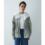 ライトグリーン(020) | 【撥水/手洗い可】ウエストマークナイロンパーカー | cloenc