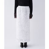 【オケージョン／手洗い可】フラワーチュールレーススカート | cloenc | 詳細画像8 