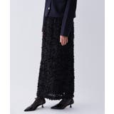 【オケージョン／手洗い可】フラワーチュールレーススカート | cloenc | 詳細画像24 