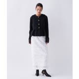 【オケージョン／手洗い可】フラワーチュールレーススカート | cloenc | 詳細画像16 