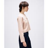 【オケージョン／手洗い可】ノーカラーニットカーディガン | cloenc | 詳細画像13 