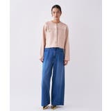 【オケージョン／手洗い可】ノーカラーニットカーディガン | cloenc | 詳細画像29 