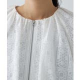 レースシアーブルゾン | cloenc | 詳細画像17 