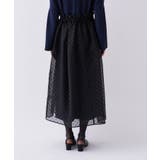 【セットアイテム オケージョン 手洗い可】ドットチュールレイヤードセットワンピー… | cloenc | 詳細画像12 