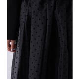 【セットアイテム オケージョン 手洗い可】ドットチュールレイヤードセットワンピー… | cloenc | 詳細画像38 