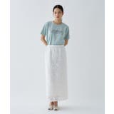 【手洗い可】レースイージーナロースカート | cloenc | 詳細画像17