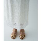 【手洗い可】レースイージーナロースカート | cloenc | 詳細画像15