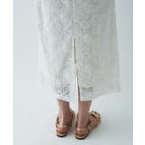 【手洗い可】レースイージーナロースカート | cloenc | 詳細画像16