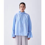 【オケージョン／手洗い可】フリルフォルムブラウス | cloenc | 詳細画像15 