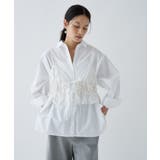 【手洗い可】シアーフラワーレースキャミソール | cloenc | 詳細画像2 