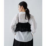 【手洗い可】シアーフラワーレースキャミソール | cloenc | 詳細画像19 