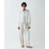 【手洗い可】シアーストライプシャツ | cloenc | 詳細画像1