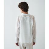 【手洗い可】シアーストライプシャツ | cloenc | 詳細画像5