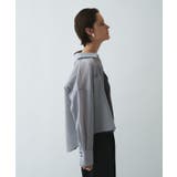 【手洗い可】シアーストライプシャツ | cloenc | 詳細画像15