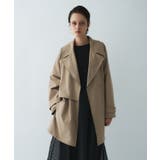 キャメルブラウン(041) | ショートトレンチコート | cloenc