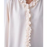 【オケージョン／手洗い可】フリルブラウス | cloenc | 詳細画像22 