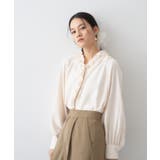 【オケージョン／手洗い可】フリルブラウス | cloenc | 詳細画像2 