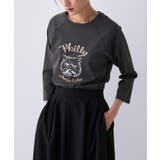【Philly chocolateコラボ】キャットプリントロングTシャツ | cloenc | 詳細画像51 