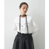 【Philly chocolateコラボ】キャットプリントロングTシャツ | cloenc | 詳細画像1 