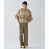 【手洗い可】シアーティアードフリルブラウス | cloenc | 詳細画像18