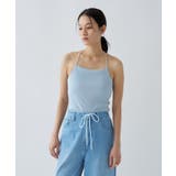 【カップ付き/マシンウォッシュ】デザインキャミソール | cloenc | 詳細画像11