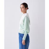 【2way／手洗い可】2wayレースパフスリーブニット | cloenc | 詳細画像26 