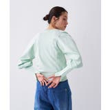 【2way／手洗い可】2wayレースパフスリーブニット | cloenc | 詳細画像35 