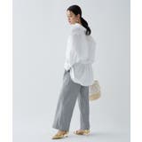 【手洗い可】バックギャザールーズシャツ | cloenc | 詳細画像8