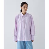 【手洗い可】バックギャザールーズシャツ | cloenc | 詳細画像28