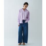 【手洗い可】バックギャザールーズシャツ | cloenc | 詳細画像2