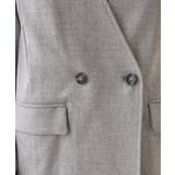 【セットアップ／接触冷感／マシンウォッシュ】リネンライクノーカラージャケット | cloenc | 詳細画像10 