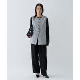 【セットアップ/接触冷感/マシンウォッシュ】リネンライクジレ | cloenc | 詳細画像24