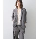 【ひんやり UVカット マシンウォッシュ】ハーフスリーブジャケット | cloenc | 詳細画像1