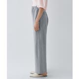 【セットアップ／接触冷感／マシンウォッシュ】リネンライクイージーパンツ | cloenc | 詳細画像12 