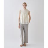 【セットアップ／接触冷感／マシンウォッシュ】リネンライクイージーパンツ | cloenc | 詳細画像16 