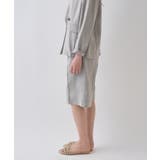 【セットアップ／接触冷感／マシンウォッシュ】リネンライクハーフパンツ | cloenc | 詳細画像5 