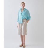 【セットアップ／接触冷感／マシンウォッシュ】リネンライクハーフパンツ | cloenc | 詳細画像9 