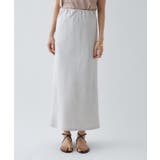 【セットアップ/接触冷感/マシンウォッシュ】リネンライクシャークスカート | cloenc | 詳細画像20