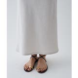 【セットアップ/接触冷感/マシンウォッシュ】リネンライクシャークスカート | cloenc | 詳細画像25