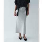 【セットアップ/接触冷感/マシンウォッシュ】リネンライクシャークスカート | cloenc | 詳細画像6