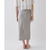 【セットアップ/接触冷感/マシンウォッシュ】リネンライクシャークスカート | cloenc | 詳細画像9