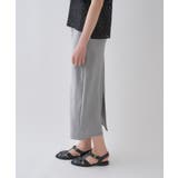 【セットアップ/接触冷感/マシンウォッシュ】リネンライクシャークスカート | cloenc | 詳細画像17