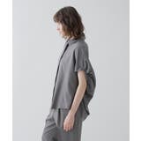 【接触冷感/UVカット/マシンウォッシュ】バルーンオーバーシャツ | cloenc | 詳細画像18